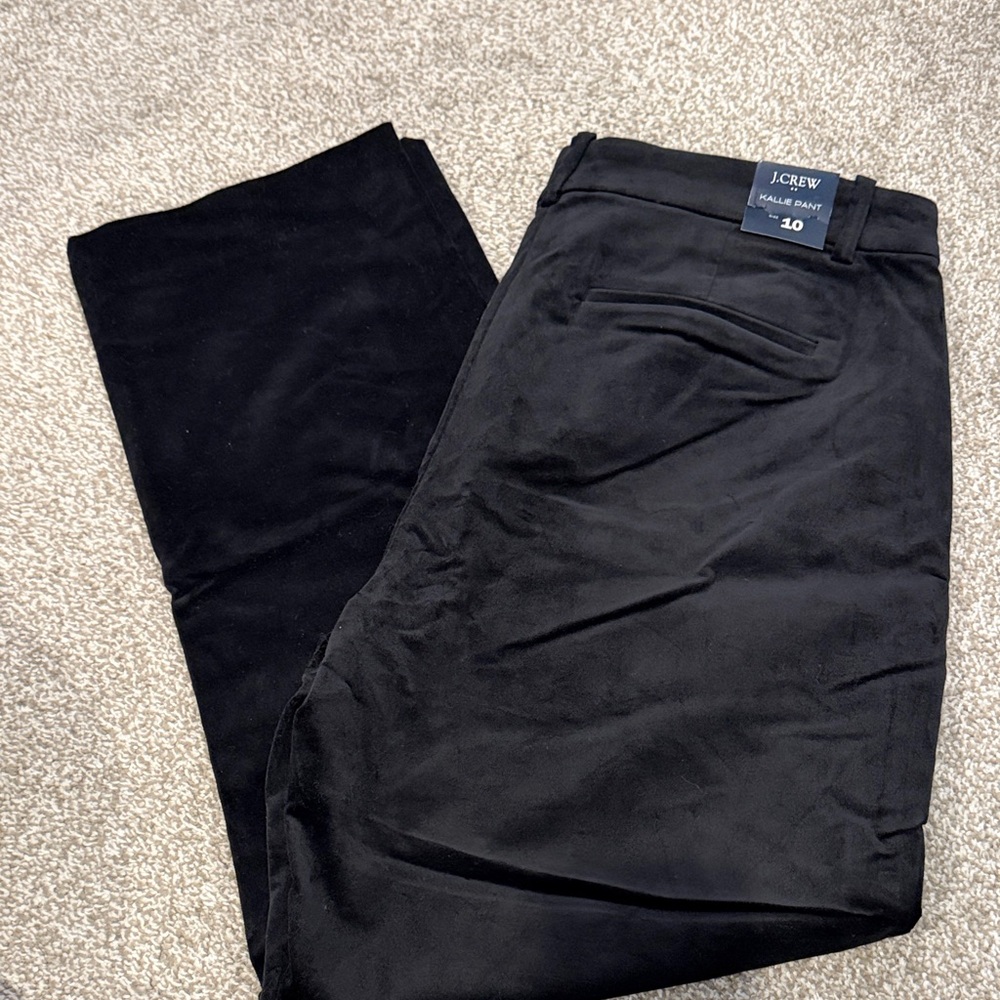 J. Crew Velvet Pants